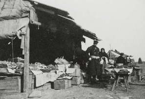 Палатка на городском рынке. Юзовка 1890 г.