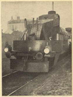 Австро-венгерский бронепоезд.