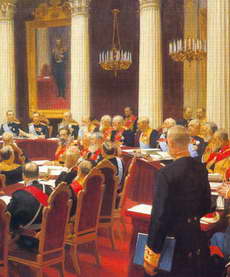 Торжественное заседание Государственного Совета 7 мая 1901 года в день столетнего юбилея со дня его учреждения. 1903
