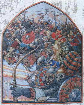 Грандиозное сражение на степной донецкой речке Калке в 1223 г.