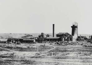 Первая доменная печь Юзовского завода. 1872