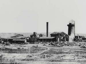 Первая доменная печь Юзовского завода. 1872 год