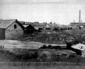 Наклонная шахта №7. Юзовка, 1887 г.