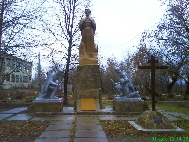 Братская могила воинов, погибших в Великой Отечественной войне
