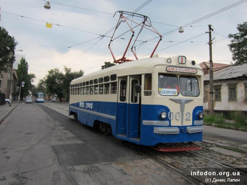 Экскурсионный трамвай, Донецк, 2012
