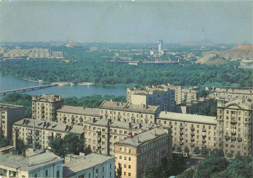 Обложка. Панорама города. Донецк, начало 1980-х годов.