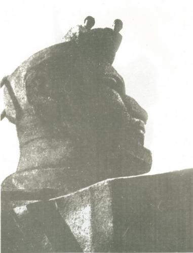 Строительство памятника Артему (Сергееву Ф.А.) в Славяногорске (Святогорске), 1927 год.