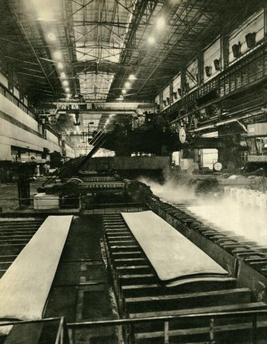 Завод «Азовсталь». Стан «3600».  Жданов (Мариуполь), 1970-е