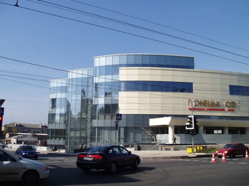 Строительство первой очереди ТРЦ Донецк-сити. Конец 2007 года — 3