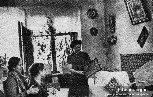 Комната в студенческом общежитии №3. 1957 год. Сталино (Донецк)