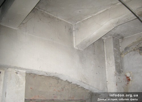 5. Связка балок перекрытия и колонн внутренних стен