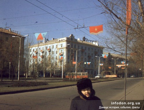 Пересечение ул. Артёма с проспектом Богдана Хмельницкого. 1969