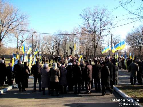 Митинг-молебен на рутченковом поле, Донецк, 2012